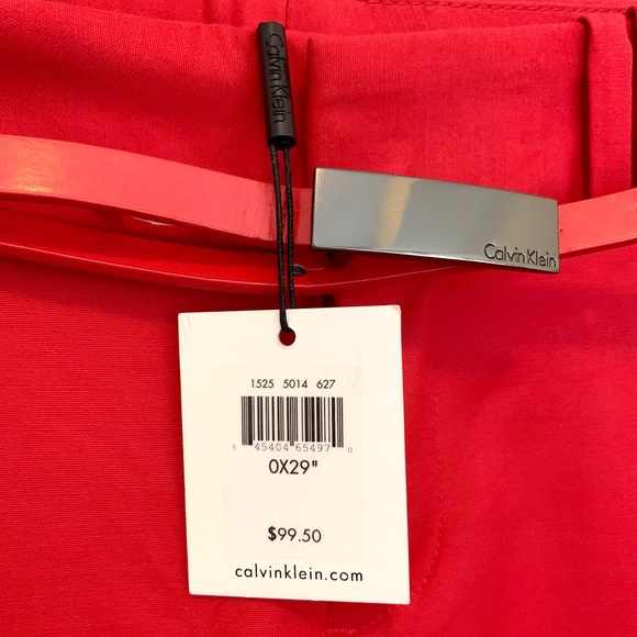 Calvin Klein Red Pant - Picture 2 of 3